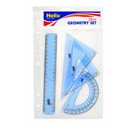 Helix 20cm Geometry Set, Blue