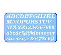 Helix 20mm 2cm Italic Letter Stencil