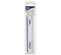 Helix 6 inch 15cm Clear Ruler