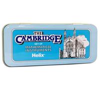 HELIX CAMBRIDGE MATHS SET GEOMETRY RULER SET SQUARE PROTRACTOR SCHOOL SET in TIN