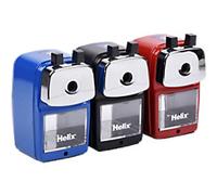 Helix Desktop Pencil Sharpener 1-Hole Metal Multicolour