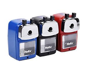 Helix Desktop Pencil Sharpener 1-Hole Metal Multicolour