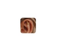 Helix Earrings for Women Flat Back Earrings Hypoallergenic Hidden Helix Earring Dangle Sparkling Helix Piercing Jewelry
