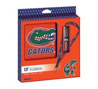 Helix Florida University Gift Set Iconic University of Florida Gators Writing Gift Set with Premium Notebook, Black Ballpoint Pen and Lanyard ideal for students