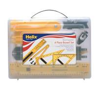 Helix Magnetic Blackboard and Whiteboard Teaching Equipment Set - Yellow