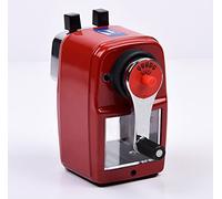 Helix Metal Desktop Pencil Sharpener - Red Body