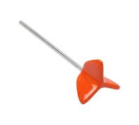 Helix Mixing Paddle, Drill Stir Attachment Tool, 7.87 inches Spiral Stirrer with Drill, Flexible Silicone Metal Mixer, Twist Rod Industrial Design, Mortar Paint Construction Use