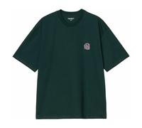 Helix organic cotton T-shirt Dark green S