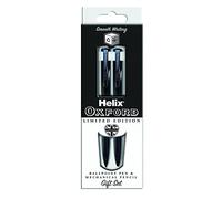 Helix Oxford Black Premium Ballpoint Pen & Mechanical Pencil Set