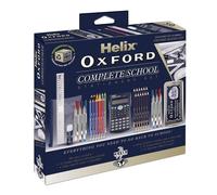 Helix Oxford Complete Back to School Stationery Set - Comprehensive Helix Oxford school supplies set including Maths Set, Pens, Ruler, Scientific