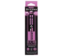 Helix Oxford Eco Pack of 12 Pencils - Pink,846404