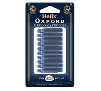 Helix Oxford Erasable Ink Cartridges - Blue (Pack of 20)