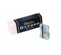 Helix Oxford Eraser and Sharpener, Oxford Blue, Large
