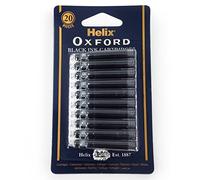 Helix Oxford Ink Cartridges - Black (Pack of 20)
