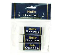 Helix Oxford Large Sleeved Eraser (Pack of 3)