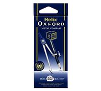 Helix Oxford Metal Compass & Pencil, Navy Blue