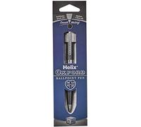 Helix Oxford Premium Graphite Ballpoint Pen (Blue Ink) - Plastic Free Packaging