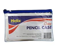 Helix Pencil Case 20 x 12.5 cm Clear