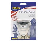 Helix Personal Attack Alarm with Torch 100db Siren, Grey