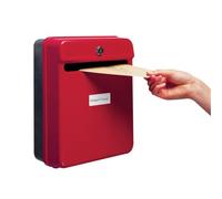 Helix Post Suggestion Box Red