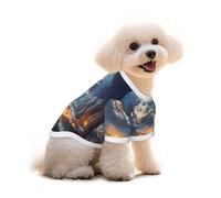 Hell and Heaven Dog T-Shirt Clothes Apparel Puppy Vest Pet and Elastic Tank Top Clothing, Dogs Cats Pullovers Cute Breathable Soft Medium