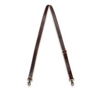 Hell Blues Genuine Leather Purse Strap Replacement 2.5 cm Wide ~ Womens Crossbody Handbag Laptop Bag Strap Adjustable 71 cm - 145 cm (Choclate Brown)