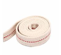 Hell Blues Lantern Oil Lamp Wick Wide 2.5cm Flat with Genuine Red Stitch Replacement for Candle Burners and Paraffin Oil Kerosene Based Lanterns (2 Yard)