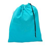 Hell Blues Linen Pure Cotton Burlap Bag 10Pcs, Organic Gift Bags with Drawstring, Reusable Cotton Candy Bags for Wedding Party Favors (Maroon/Mustard/Red/Blue, 8 inch x 6 inch)