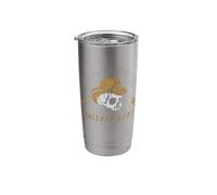 Hell Bound Whiskey Bent - Cowboy Skull Stainless Steel Insulated Tumbler