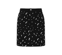 Hell Bunny Bat Mini Skirt Black