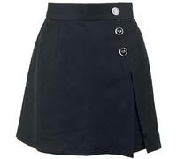 Hell Bunny Cooper Skorts Women's Shorts, Black, M