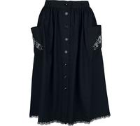 Hell Bunny Danica Skirt Midi Skirt black 4XL