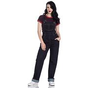 Hell Bunny Elly May Denim Dungarees