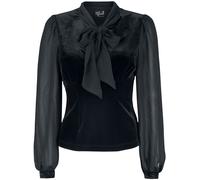Hell Bunny Gabriella Top Blouse black L
