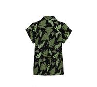 Hell Bunny Gaia Shirt Short-sleeved Shirt green black 3XL