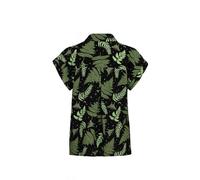 Hell Bunny Gaia Shirt Short-sleeved Shirt green black 4XL