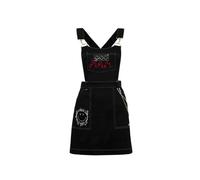 Hell Bunny Hell Bunny x Smiley Originals Dylan Pinafore Dress Mini Dress black XL