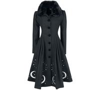 Hell Bunny Interstellar Coat Coat black S