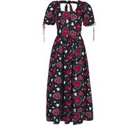 Hell Bunny Kate Heart Dress Black