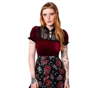 Hell Bunny Mourning Top