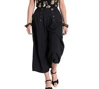 Hell Bunny Murphy Culottes Black