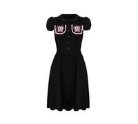 Hell Bunny Not Into You Knee Dress Black