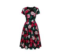 Hell Bunny Paint me Roses Dress Maxi Dress multicolour 3XL