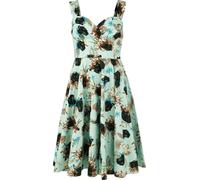 Hell Bunny Panther Midi Dress blue S