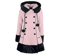 Hell Bunny Sarah Jane Winter Coat Black