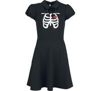 Hell Bunny Skeleton Dress Mini Dress black S