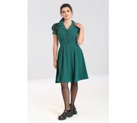 Hell Bunny Vera Lynn Dress Green Midi Dress green S