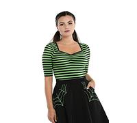 Hell Bunny Warlock Top H Black-Green