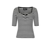 Hell Bunny Warlock Top M Black-White