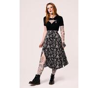 Hellbunny - Anatomy - Skirt - black - XL - 100% Viscose,Viscose XL